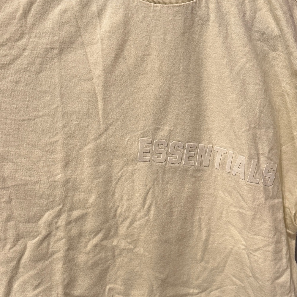 Essentials Yellow long Sleeve Tee